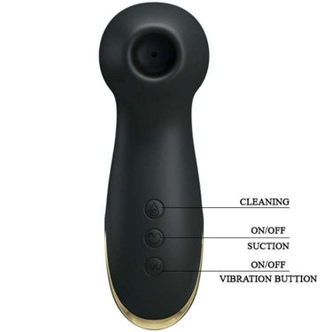 Martello Vibrante e Aspirante IPX7 con 7 modalità di piacere